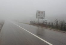 کاهش دید افقی در گردنههای مهاباد